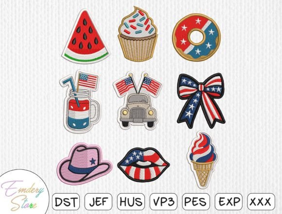 4th of July Patch Embroidery Bundle: A Designer’s Seasonal Review