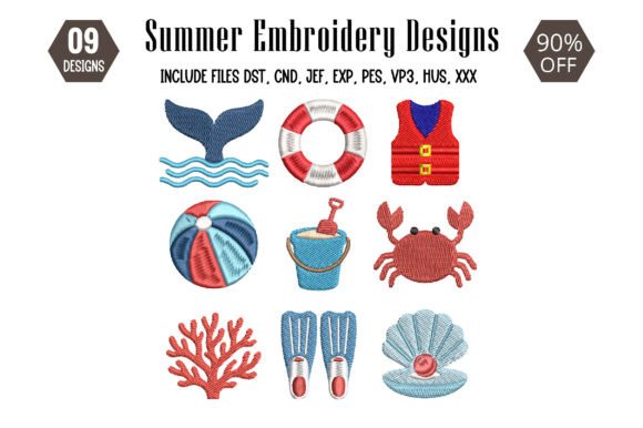 Coastal Summer Embroidery Design: A Designer’s Real-World Review