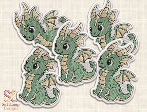 Cute Baby Dragon Embroidery Design Review