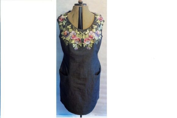 Pansies Embroidery Design Review for Small Shop Sellers